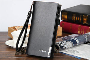 Planet Gates Fashion Clutch Male Wallet Men Wallets Wristlet Men Clutch Bags Coin Purse Men's Wallet Leather Male Purse portemonnee