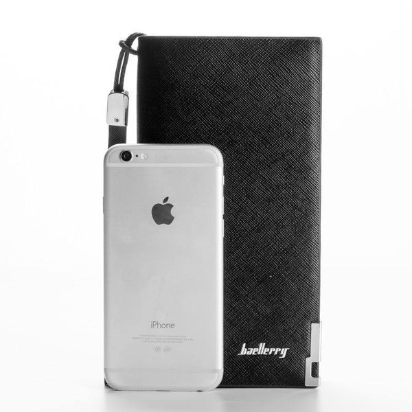 Planet Gates Fashion Clutch Male Wallet Men Wallets Wristlet Men Clutch Bags Coin Purse Men's Wallet Leather Male Purse portemonnee