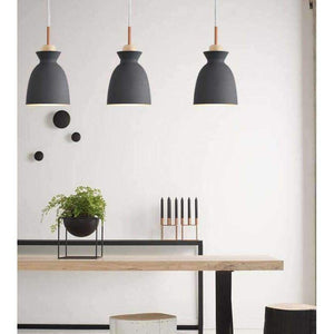 Planet Gates Fashion Colorful Modern Wood Pendant Lights Lamparas Minimalist design shade Luminaire Dining Room Lights Pendant Lamp