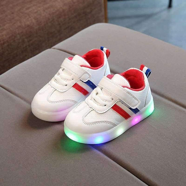 Planet Gates Fashion cool noble shoes children Lovely LED glowing high quality baby boys girls shoes sports kids running sneakers