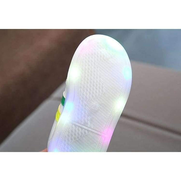 Planet Gates Fashion cool noble shoes children Lovely LED glowing high quality baby boys girls shoes sports kids running sneakers