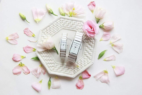 Planet Gates Fashion Couple Watches Women Men  Lover's Wristwatch  Unique Rhinestone Ceramics Black Casual Quartz Best Gift 2 Piece