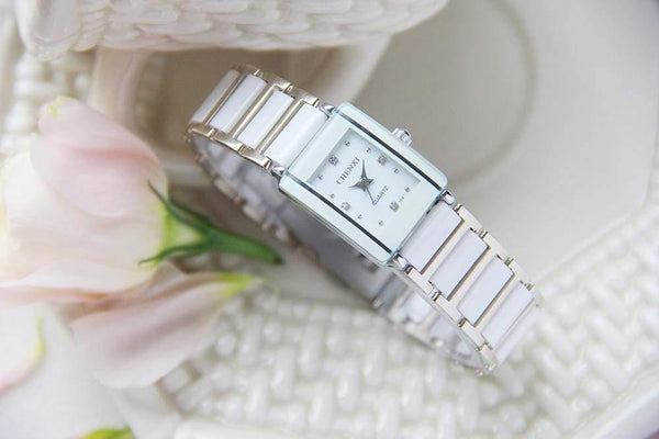 Planet Gates Fashion Couple Watches Women Men  Lover's Wristwatch  Unique Rhinestone Ceramics Black Casual Quartz Best Gift 2 Piece