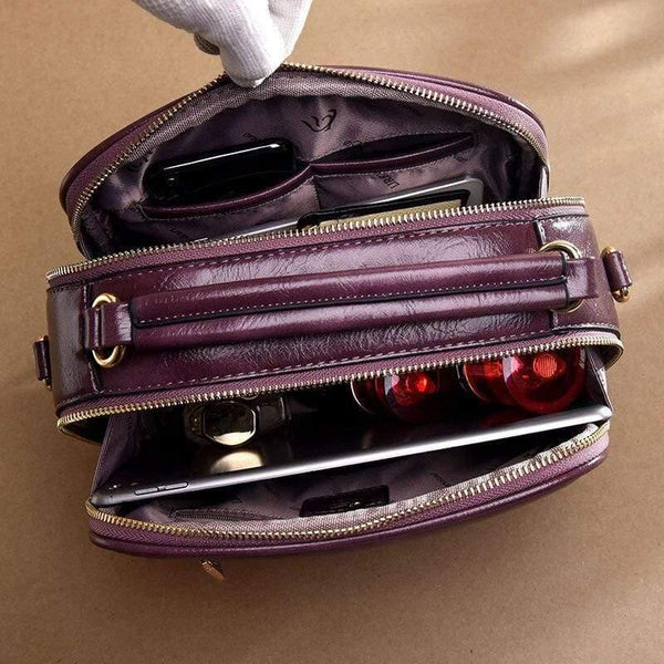 Fashion Cow Leather Luxury Handbags Women Bags Designer High Quality Crossbody Bags