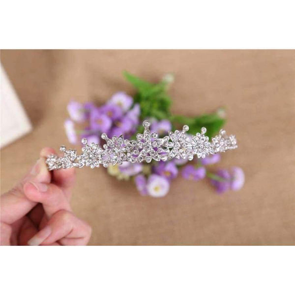 Planet Gates Fashion Crystal Wedding Bridal Tiara Crown For Women Prom Diadem Hair Ornaments Wedding Bride hair Jewelry accessories