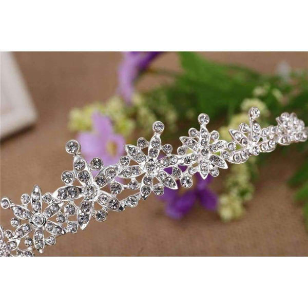 Planet Gates Fashion Crystal Wedding Bridal Tiara Crown For Women Prom Diadem Hair Ornaments Wedding Bride hair Jewelry accessories