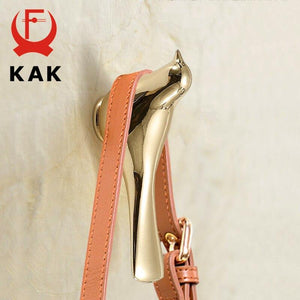 Fashion Decoration Wall Hooks Gold Cabinet Knobs and Handles Dresser Knobs Pulls Hat Bag Hanging Hook Wall Cabinet Hardware (Gold)