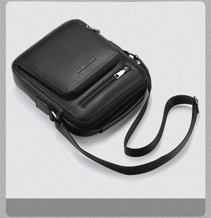 Planet Gates Fashion designer high quality PU leather men shoulder bag casual zipper office messenger bags for men Crossbody Bags