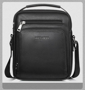 Planet Gates Fashion designer high quality PU leather men shoulder bag casual zipper office messenger bags for men Crossbody Bags