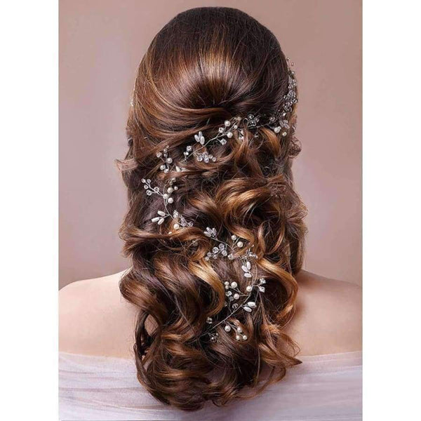 Planet Gates Fashion Flower Vine Tiara Bride Head Chain Bridal Headbands Hair Ornaments Wedding Hair Accessories Jewelry Women SP0127