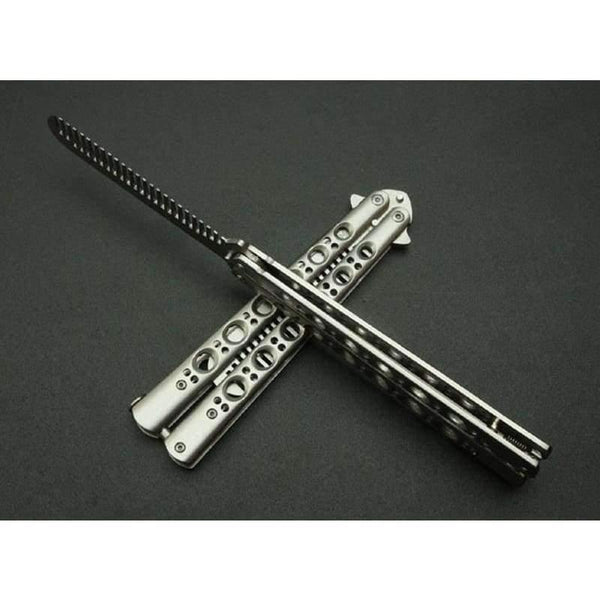 Planet Gates Fashion Folding Practice Butterfly Comb Stunning Metal Steel Trainer Training Tool for men Hair Styling Care Tool