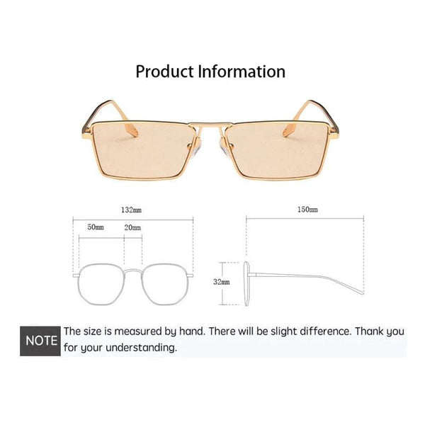 Planet Gates Fashion Green Metal Cat eye Sunglasses for Women Men Retro Small Black Pink Cateye Sun Glasses Female UV400 Square Shades