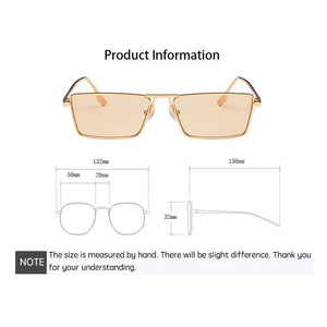 Planet Gates Fashion Green Metal Cat eye Sunglasses for Women Men Retro Small Black Pink Cateye Sun Glasses Female UV400 Square Shades