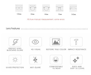 Planet Gates Fashion Guy's Sun Glasses Polarized Sunglasses Men Classic Design Mirror Fashion Square Ladies Sunglasses Men