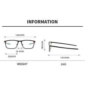 Planet Gates Fashion High Quality Alloy Men Glasses Frame Optical Prescription Eyeglasses Full Rim Business and Sporty Comfortable UV400