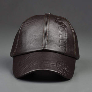 Planet Gates Fashion high quality men's leather caps hats casual men's baseball caps wholesale