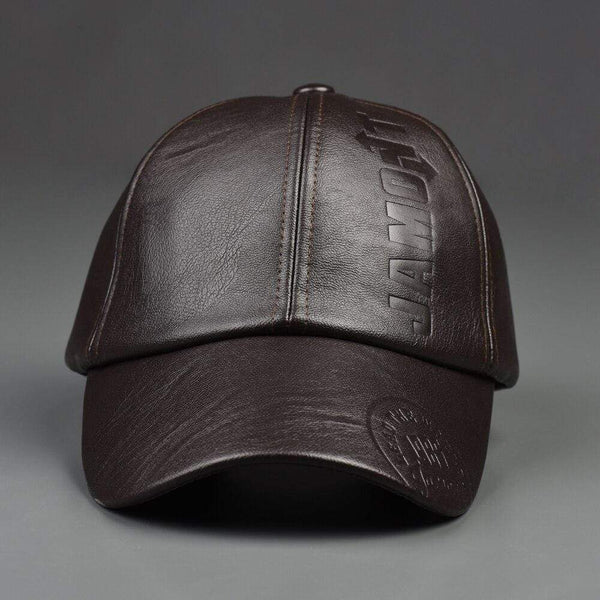 Planet Gates Fashion high quality men's leather caps hats casual men's baseball caps wholesale