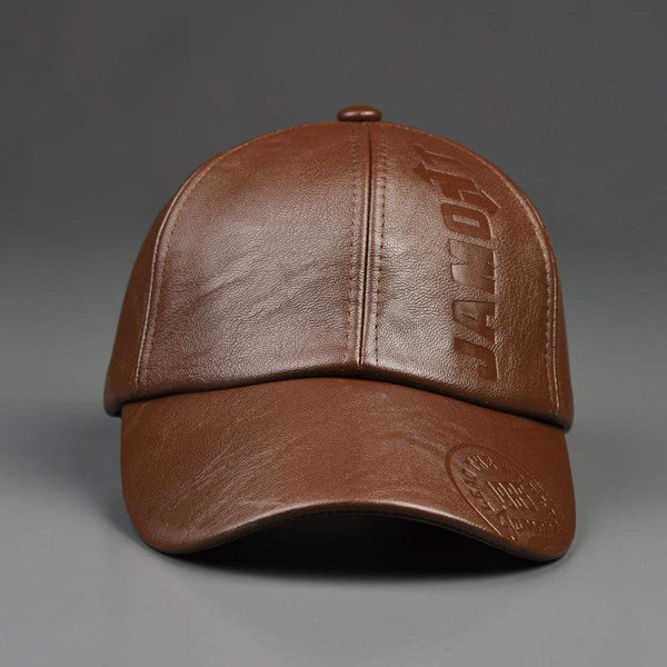 Planet Gates Fashion high quality men's leather caps hats casual men's baseball caps wholesale