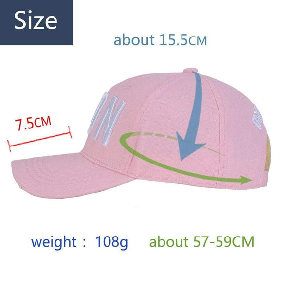 Planet Gates Fashion ICON Letter Cotton Mens Baseball Cap Women Snapback Hat Pink Hat Dad Hat Cotton Bone Trucker Cap