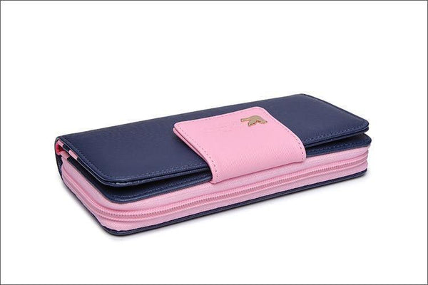 Planet Gates Fashion Ladies Purses Brand Wallet Women Long Zipper Coin Purse Women Wallets Pu Leather Card Holder Colorful Clutch Female