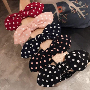 Fashion Lady Fabric Big Ribbon Hair Hoop Girls Bow Widened Headband Ornaments Hairbands For Women Headwear Hair Accessories