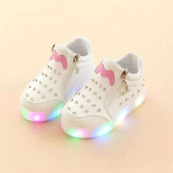 Planet Gates Fashion lighted colorful kids sneakers Cool high quality baby toddler first walkers casual hot sales baby boys girls shoes