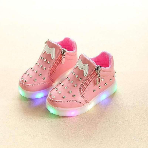 Planet Gates Fashion lighted colorful kids sneakers Cool high quality baby toddler first walkers casual hot sales baby boys girls shoes