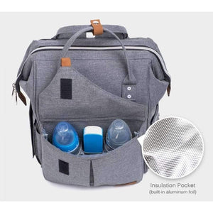 Planet Gates Fashion Maternity Bag Multi-function Diaper Bag Backpack Nappy Baby Bag with Stroller Straps for Baby Care