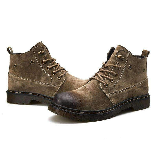 Planet Gates fashion men boots shoes Cow leather winter men boots snow boots outdoor High quality casual comfortable shoes Motorcycle boots 4