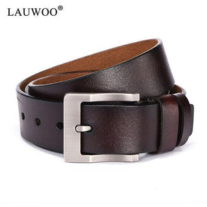 Planet Gates Fashion mens casual genuine leather belt High quality cowhide retro buckle belt new design Brown Belts free shipping