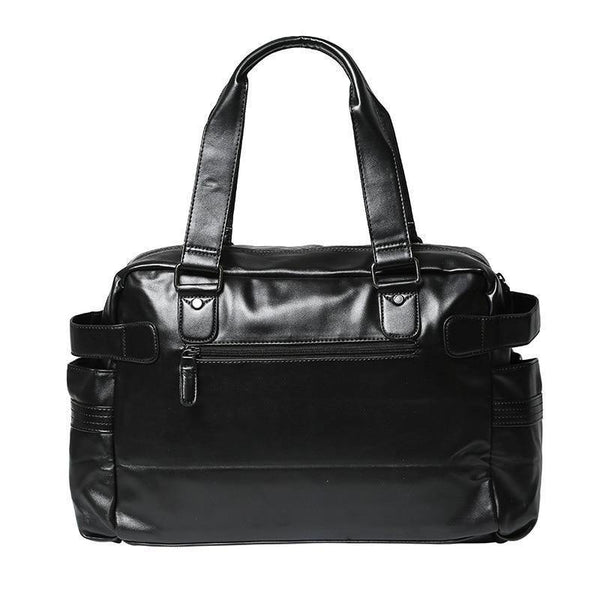 Planet Gates Fashion mens leather travel bag vintage duffle handbags large men business luggage bag with shoulder strap sac voyages