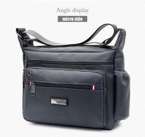 Planet Gates Fashion Mens Shoulder Bags High Quality Oxford Casual Messenger Bag Business Men's Travel Bags