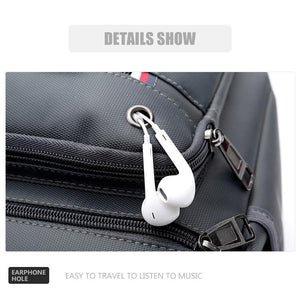 Planet Gates Fashion Mens Shoulder Bags High Quality Oxford Casual Messenger Bag Business Men's Travel Bags