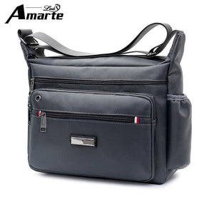 Planet Gates Fashion Mens Shoulder Bags High Quality Oxford Casual Messenger Bag Business Men's Travel Bags