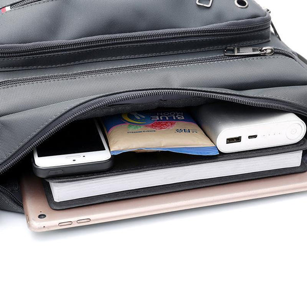 Planet Gates Fashion Mens Shoulder Bags High Quality Oxford Casual Messenger Bag Business Men's Travel Bags