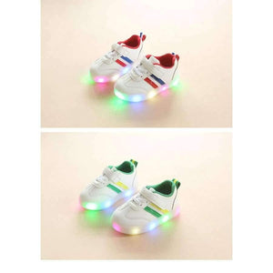 Planet Gates Fashion New brand design LED shoes cool baby girls boys toddlers shinning lighting baby first walkers glowing sneakers