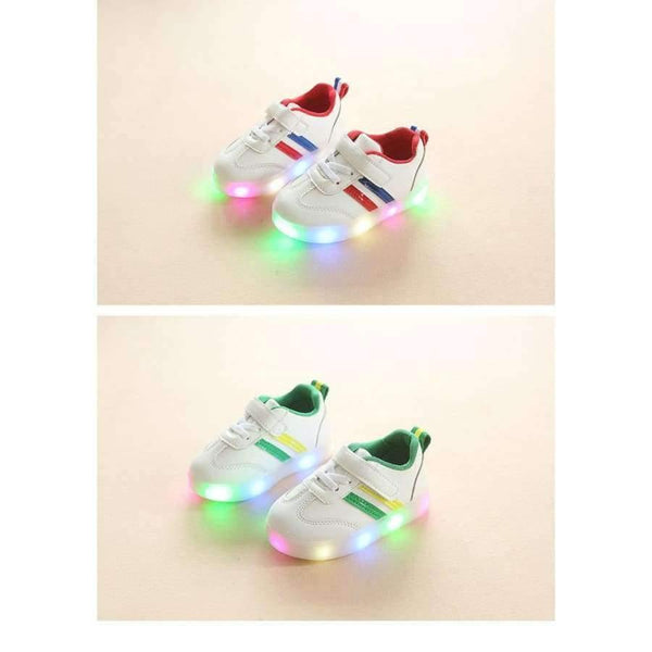 Planet Gates Fashion New brand design LED shoes cool baby girls boys toddlers shinning lighting baby first walkers glowing sneakers