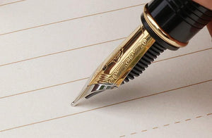 Planet Gates Fashion new style Dark grey ink pen Office and learning luxury writing metal pen