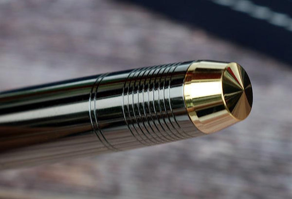 Planet Gates Fashion new style Dark grey ink pen Office and learning luxury writing metal pen