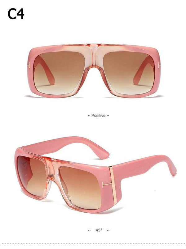 Planet Gates Fashion Oversized Shield GINO Style Gradient Sunglasses Cool Men T Metal Gradient Sun Glasses Oculos De Sol 95208