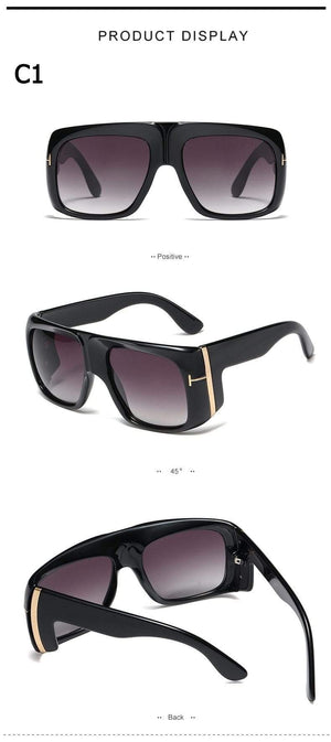 Planet Gates Fashion Oversized Shield GINO Style Gradient Sunglasses Cool Men T Metal Gradient Sun Glasses Oculos De Sol 95208