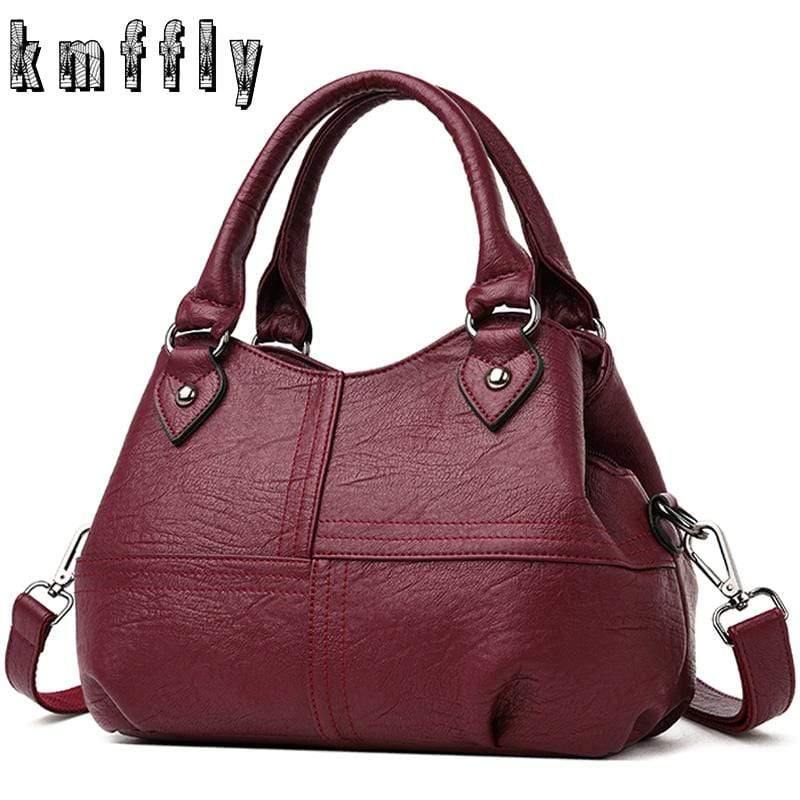 Fashion Patchwork Sheepskin Shoulder Crossbody Bags Ladies Leather Women Bags Women Leather