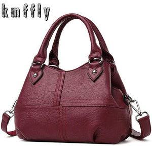 Fashion Patchwork Sheepskin Shoulder Crossbody Bags Ladies Leather Women Bags Women Leather