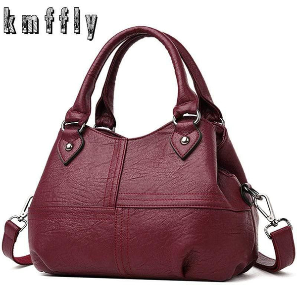 Fashion Patchwork Sheepskin Shoulder Crossbody Bags Ladies Leather Women Bags Women Leather