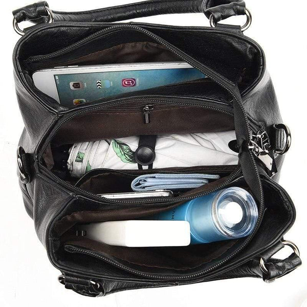 Fashion Patchwork Sheepskin Shoulder Crossbody Bags Ladies Leather Women Bags Women Leather