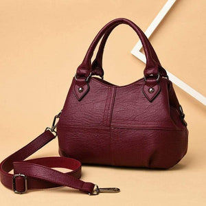 Fashion Patchwork Sheepskin Shoulder Crossbody Bags Ladies Leather Women Bags Women Leather