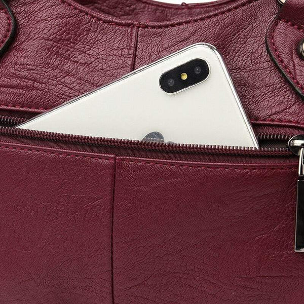 Fashion Patchwork Sheepskin Shoulder Crossbody Bags Ladies Leather Women Bags Women Leather