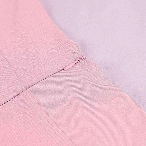 Planet Gates Fashion Pink off shoulder party dress bodycon club sexy dress women sundress crisscross 2018 summer dresses short