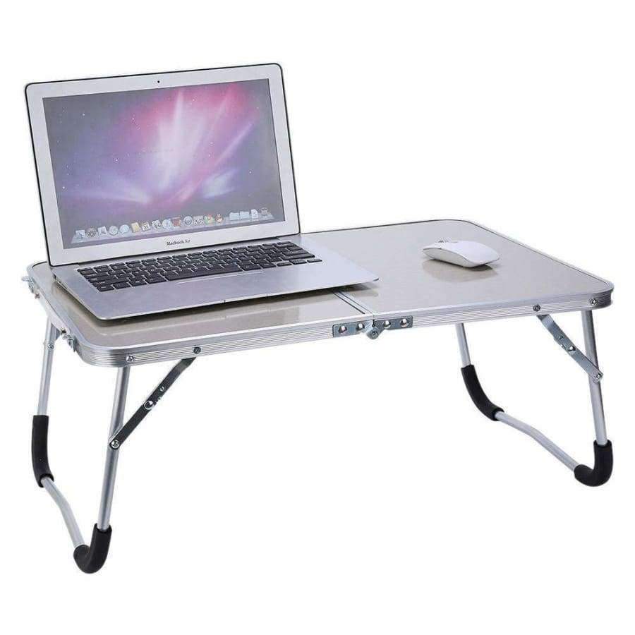 Planet Gates Fashion Portable Folding Aluminum alloy Laptop Table Sofa Bed Office Laptop Stand Desk Computer Notebook Bed Table JJ-FKDNZ6
