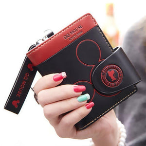 Planet Gates Fashion PU Leather Women Wallet Design Purse Zipper Hasp Women Wallet for Credit Cards Coin Pocket carteras mujer